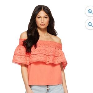 Sofia Jeans by Sofia Vergara Women's Cha Cha Top